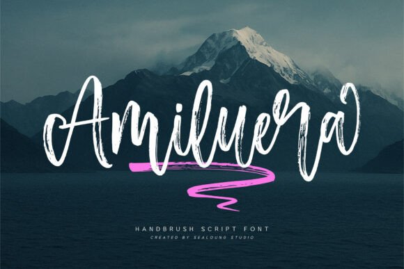 Amiluera: The Luxury Script Font for High-Impact Branding