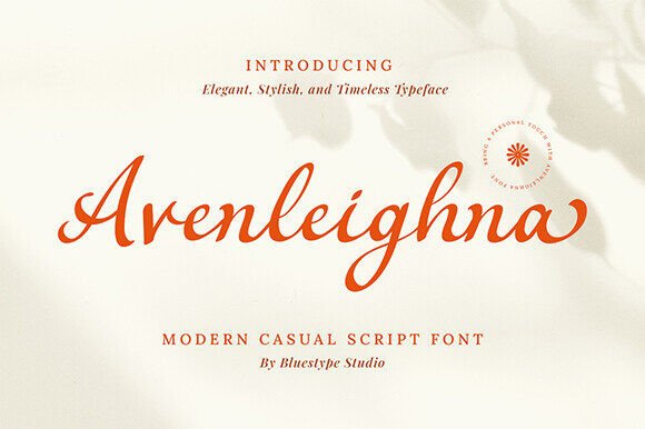 Avenleighna Typeface for Modern Campaign Design