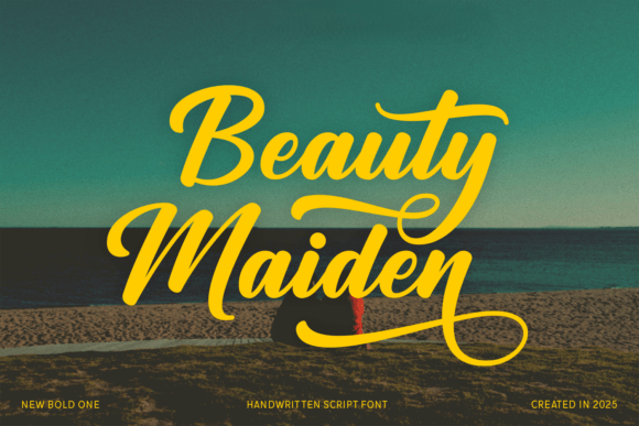Beauty Maiden Font for Handmade Brands