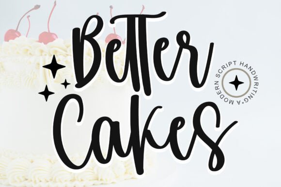 Better Cakes Font for Elegant Web Design