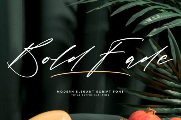 Bold Fade Typeface for Modern Web Design