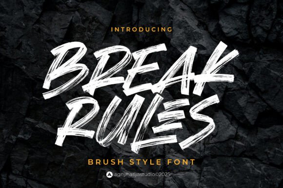 Break Rules: The Bold Script Font for Marketers