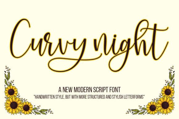 Curvy Night Font for Professional Branding