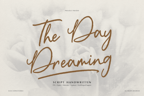 Day Dreaming Font for Elegant Craft Designs