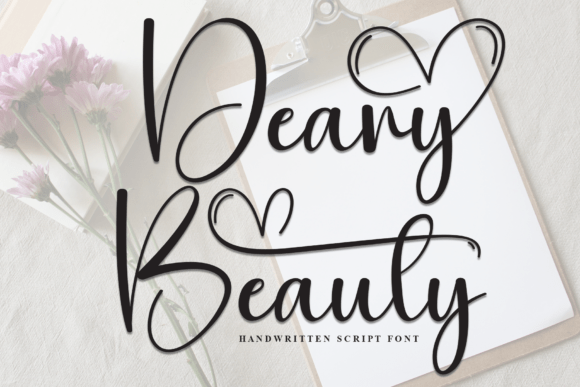 Deary Beauty Font for Elegant Branding