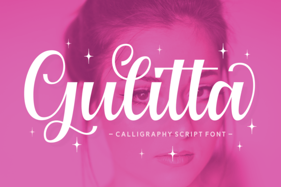 Gulitta: The Elegant Script Font for Crafters