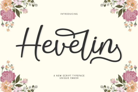 Hevelin Font Review: Elegant Script for Designers