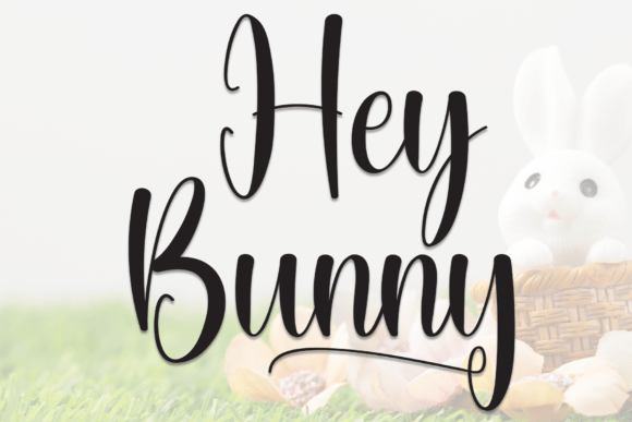 Hey Bunny: A Stylish Script Font for Editorial Design