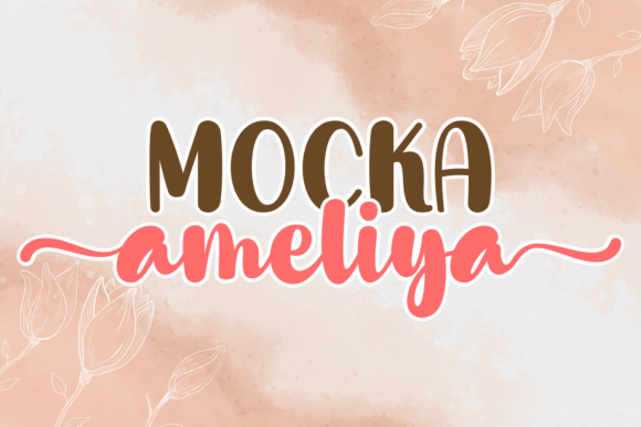 Mocka Ameliya Font for Playful Web Design
