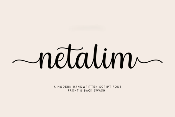Netalim Font: Elevate Handmade Brands