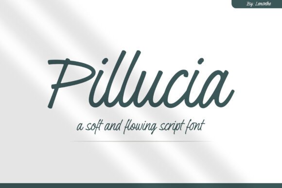 Pillucia Script Font for Professional Branding