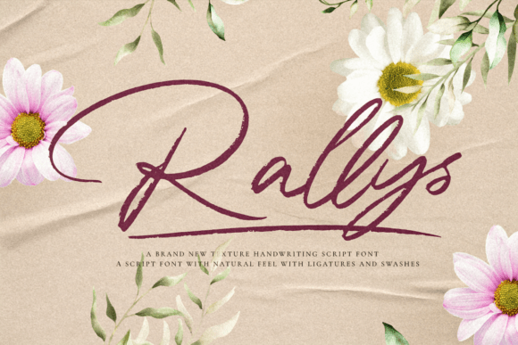Rallys: The Script Handwritten Font for Modern Brands