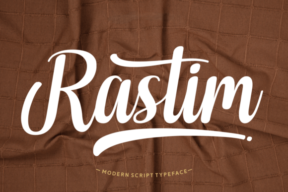 Rastim: A Bold Script Font for Modern Web Design