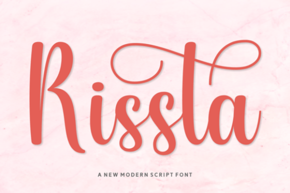 Rissta Font: Bold Script for Modern Campaigns