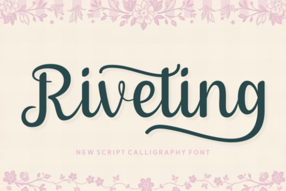Riveting Script Font for Elegant Branding