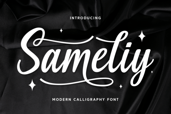 Sameliy Font Review: Elegant Script for Luxury Design