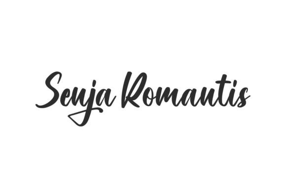Senja Romantis Font: A Romantic Script Review