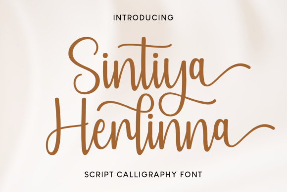 Sintiya Herlinna: The Script Font for High-Impact Branding