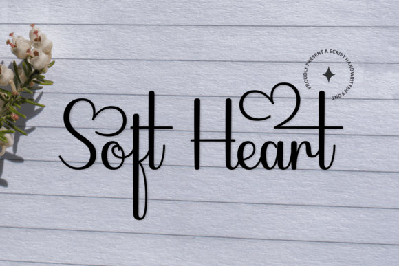 Soft Heart Font for Editorial Design